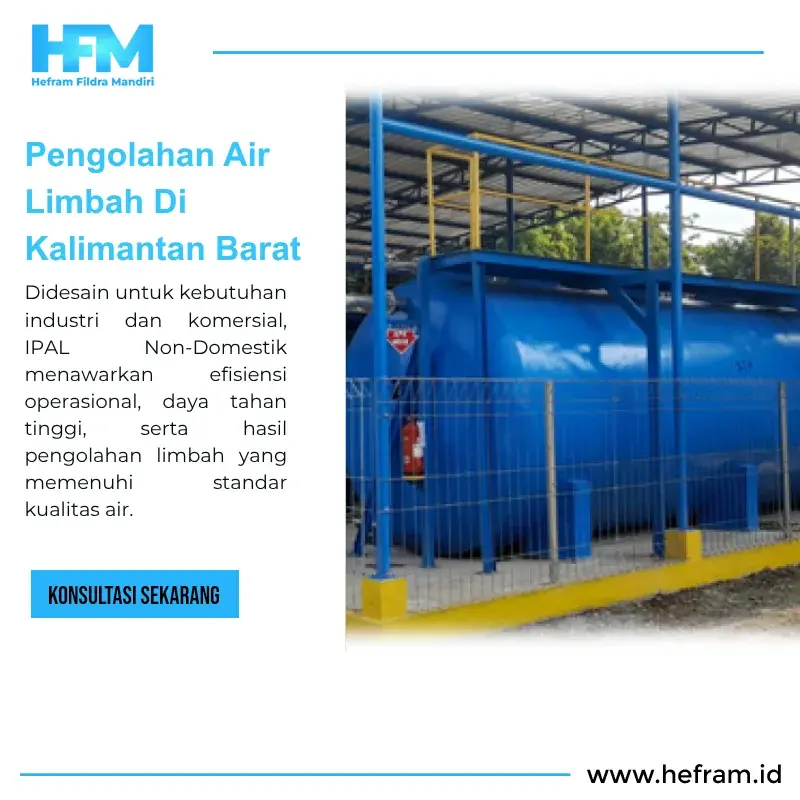 Pengolahan Air Limbah Kalimantan Barat